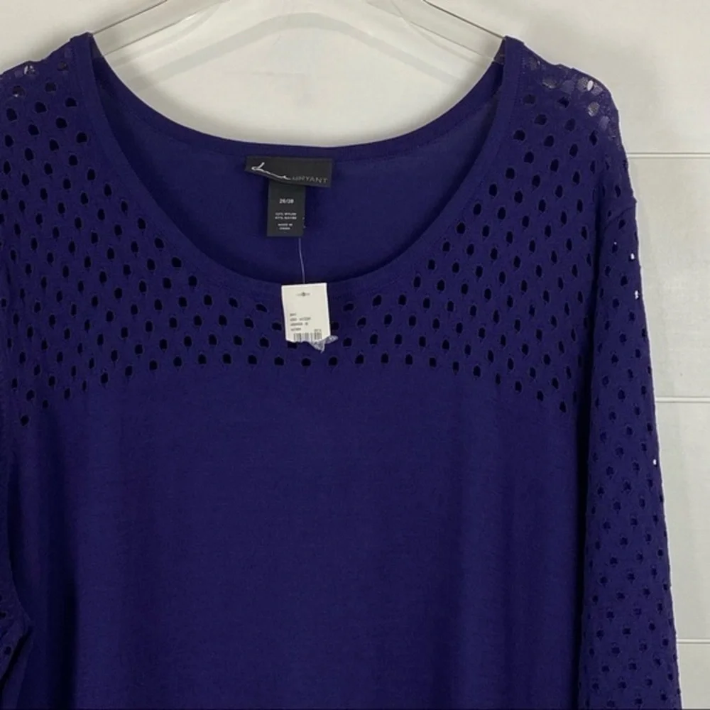 NEW Lane Bryant‎ 26/28 knit cutout dress